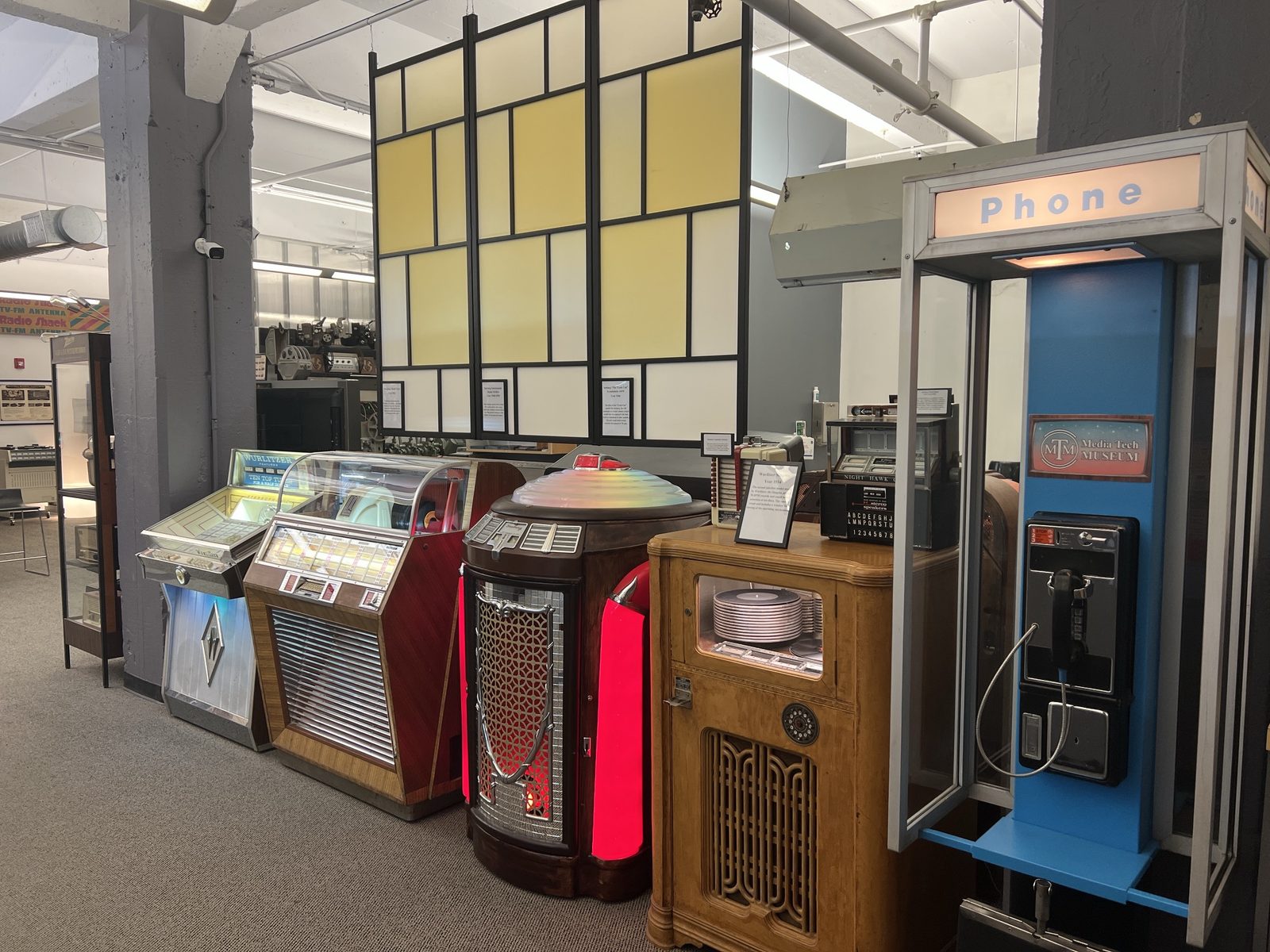 Jukebox and Phonograph Corner