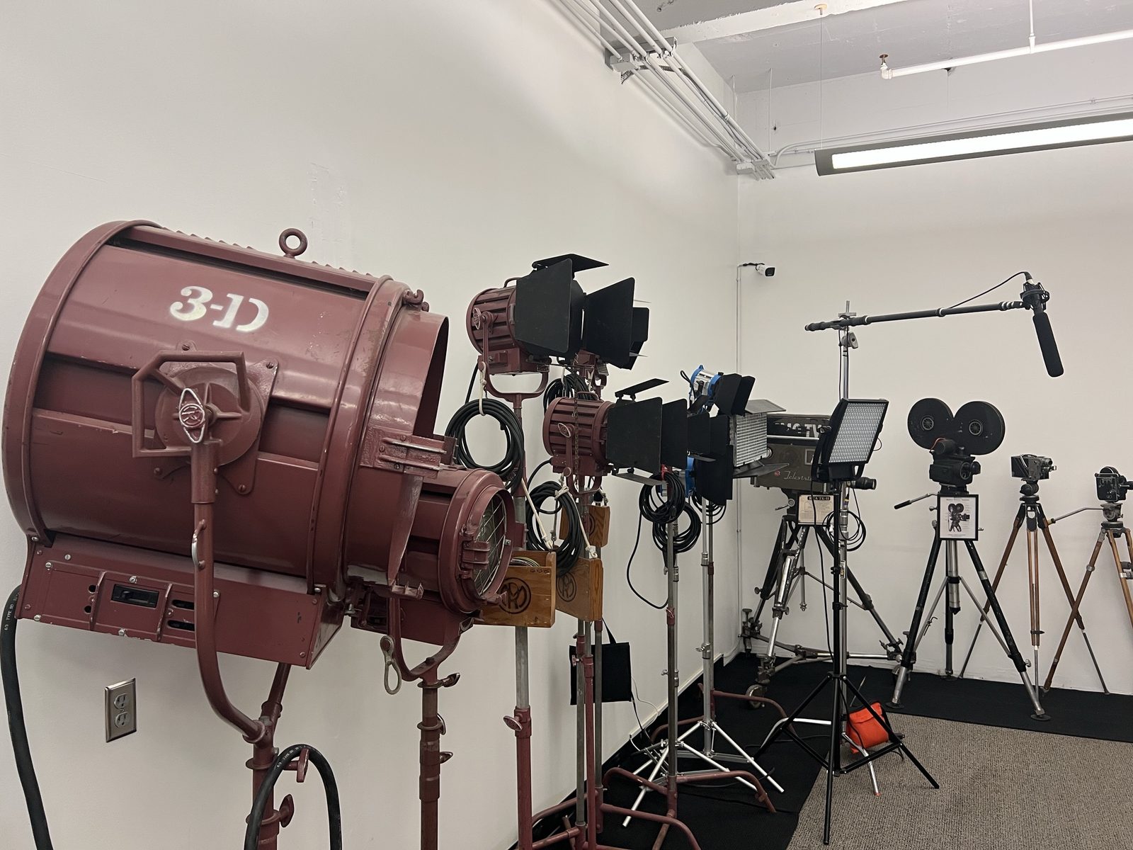 Studio Lighting and Camera Tripods