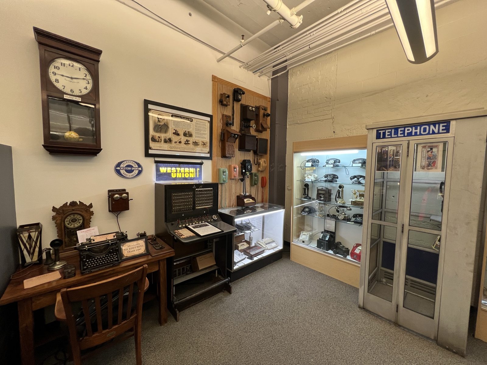 Vintage Telephone Office Desk